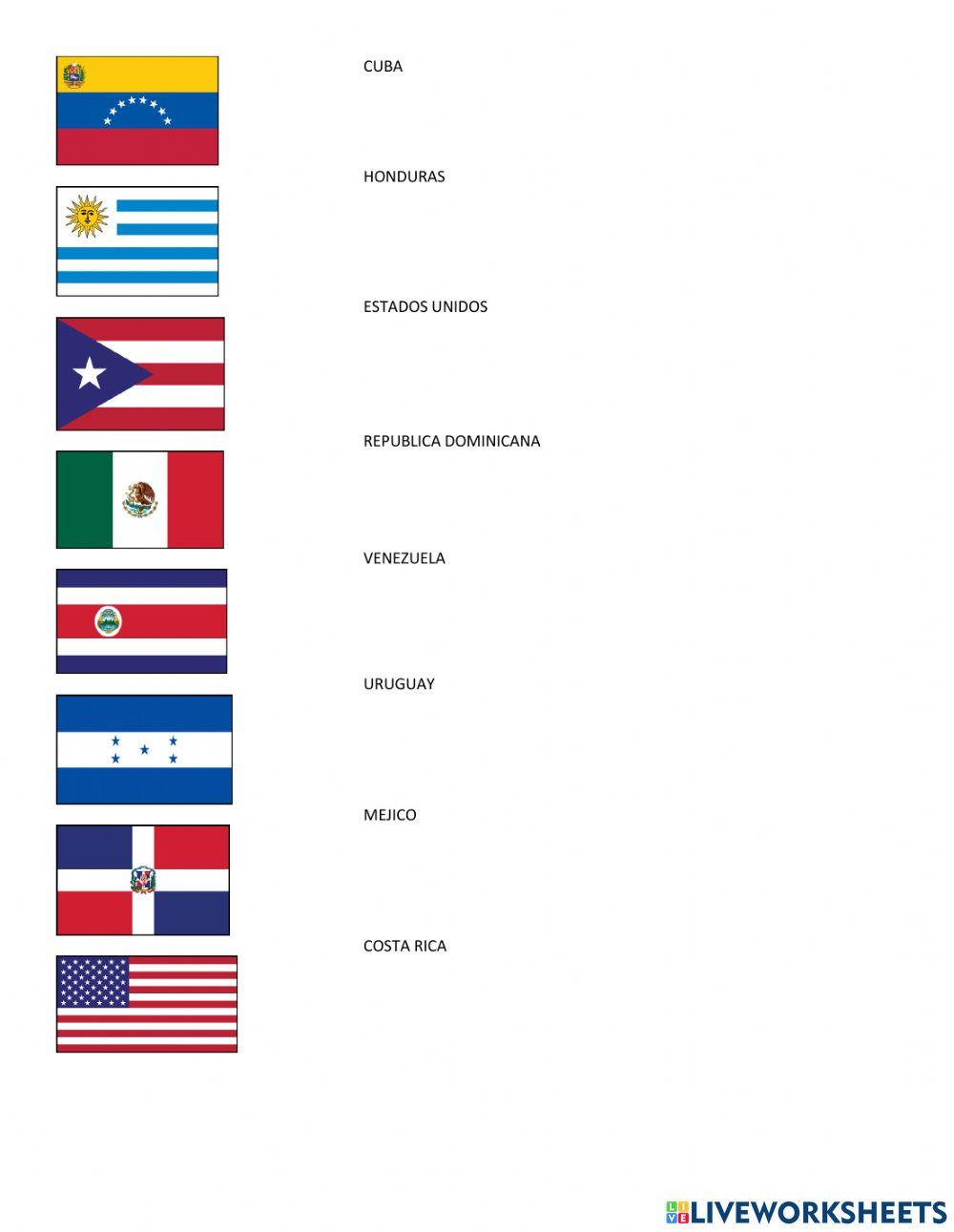 Banderas de latinoamerica