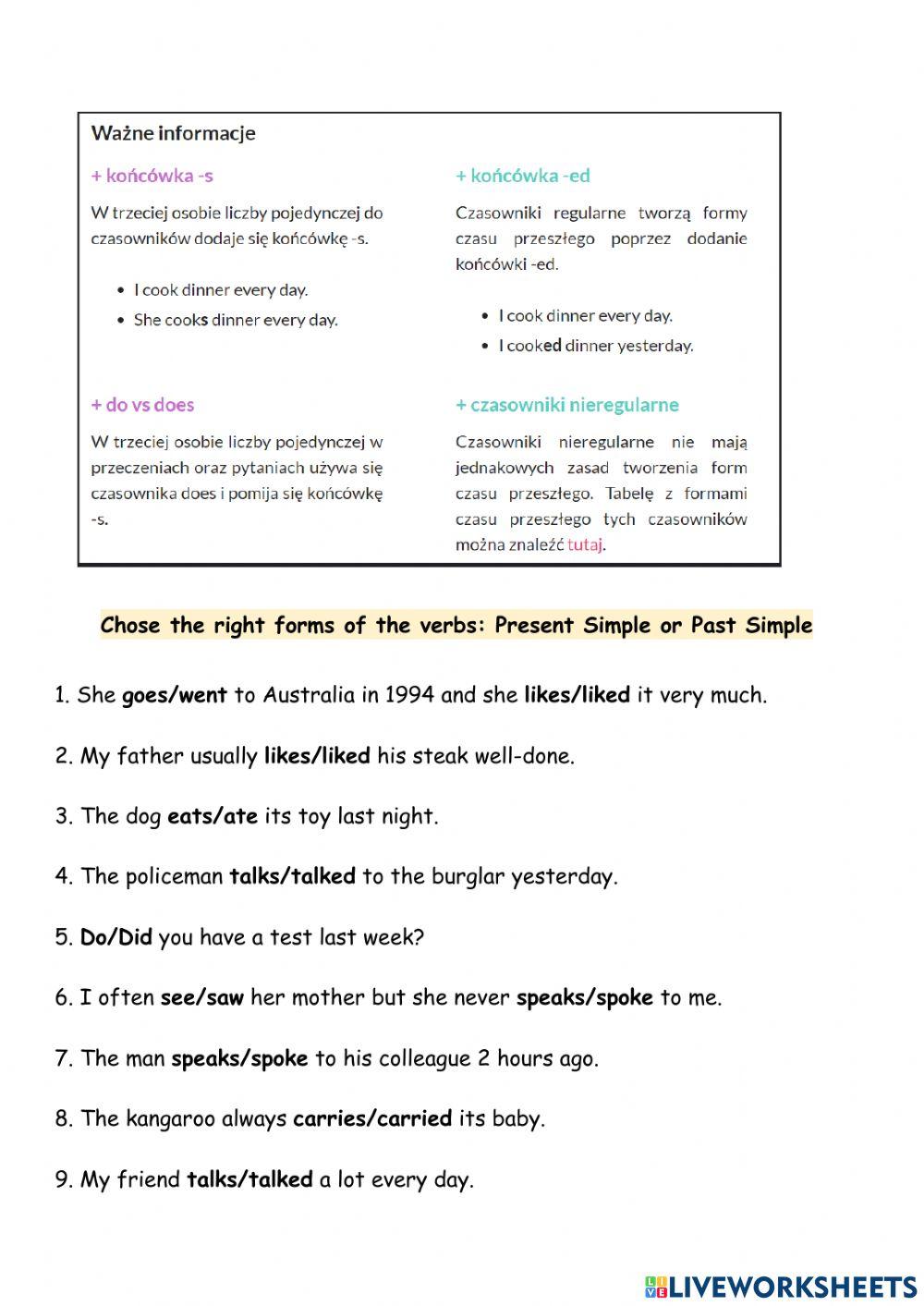 Phrasal verbs and grammar