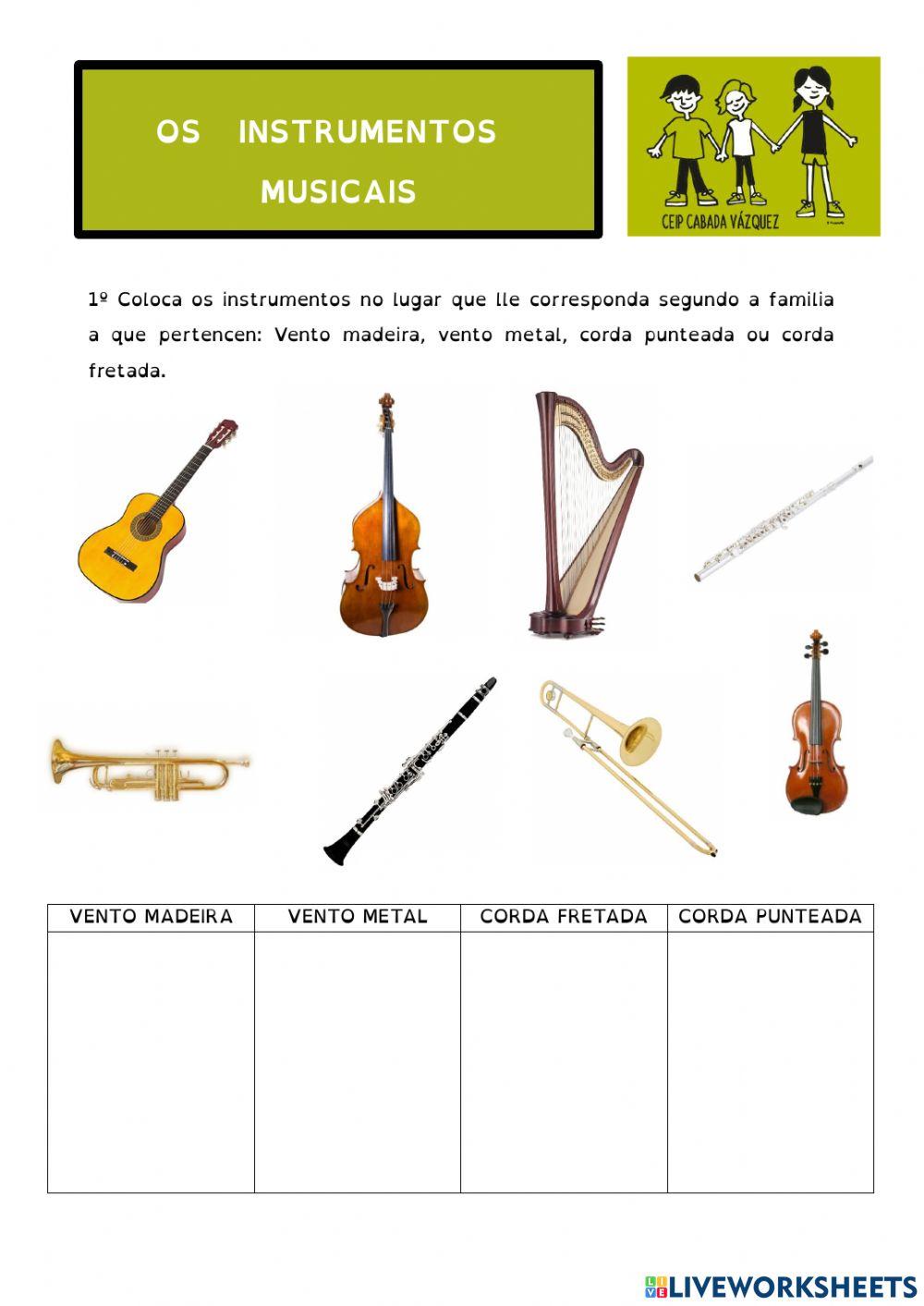 Proba Instrumentos musicais