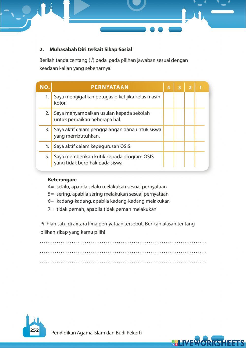 Gemar beramal saleh dan berbaik sangka