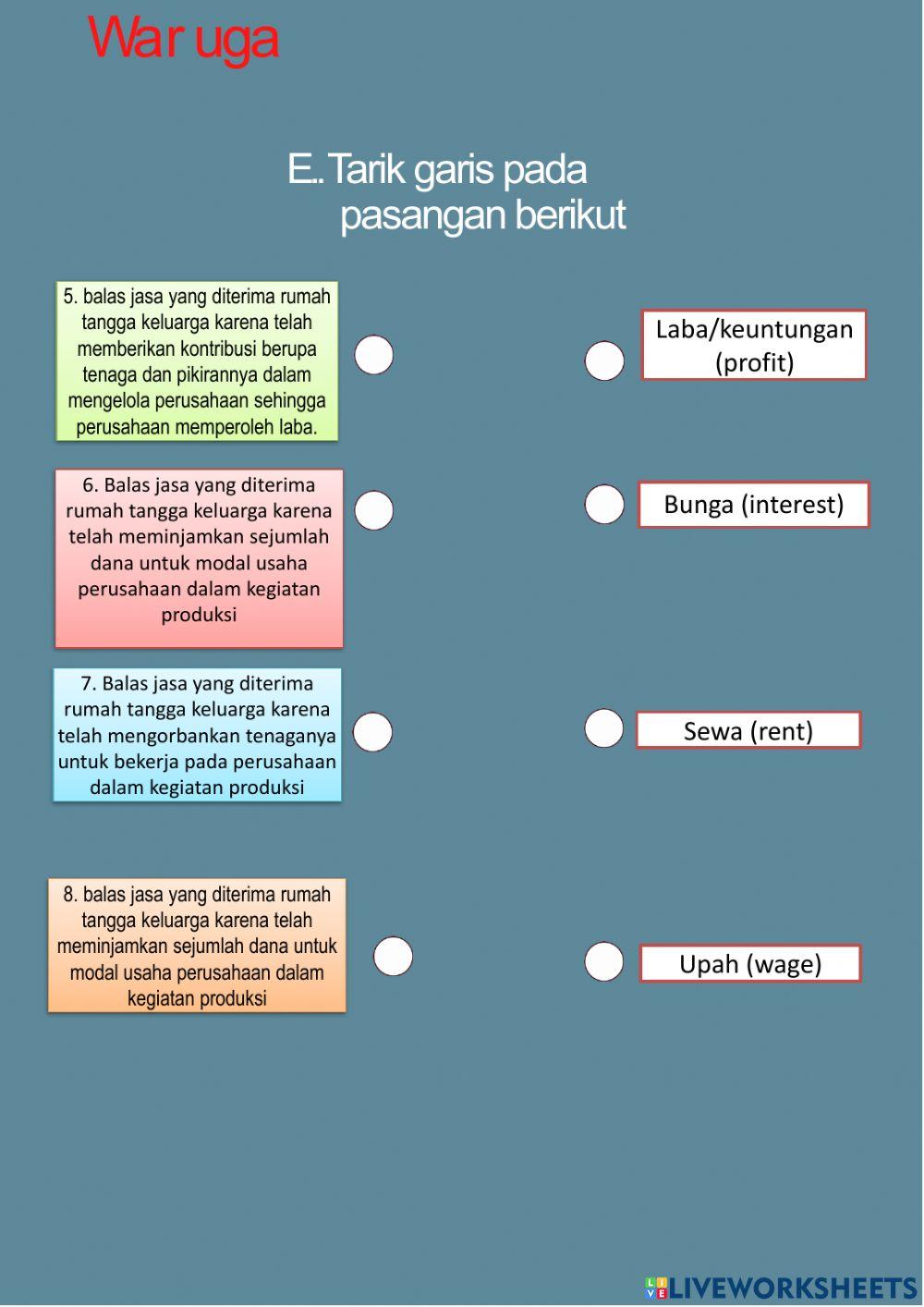 ULANGAN HARIAN IPS KELAS 8 BAB III