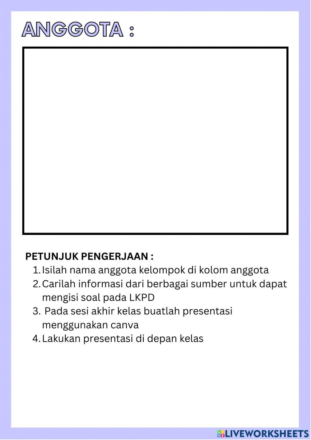 LKPD Kerjasama Eko Internasional