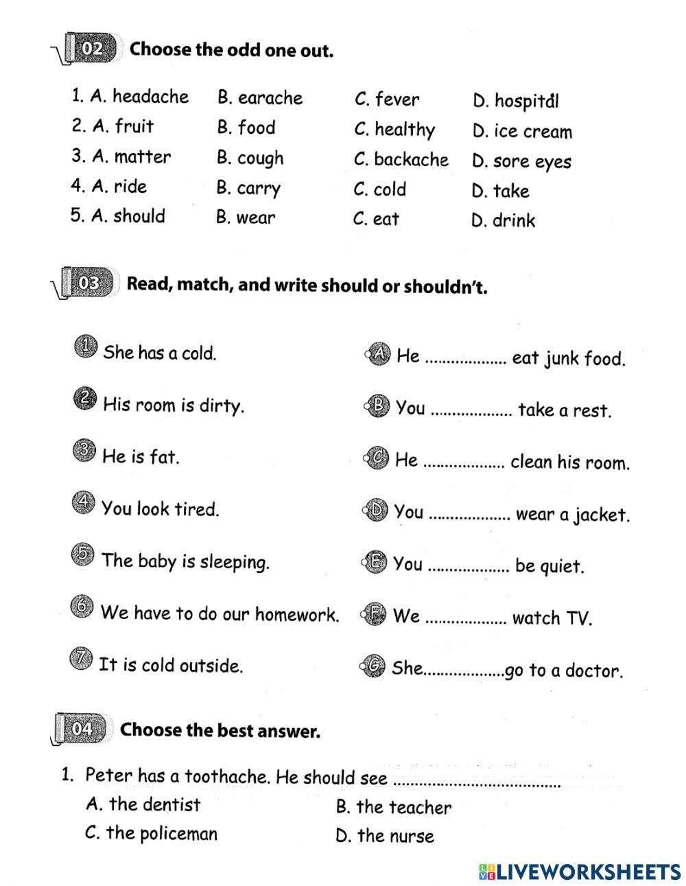 G5-review unit 11 listening test1