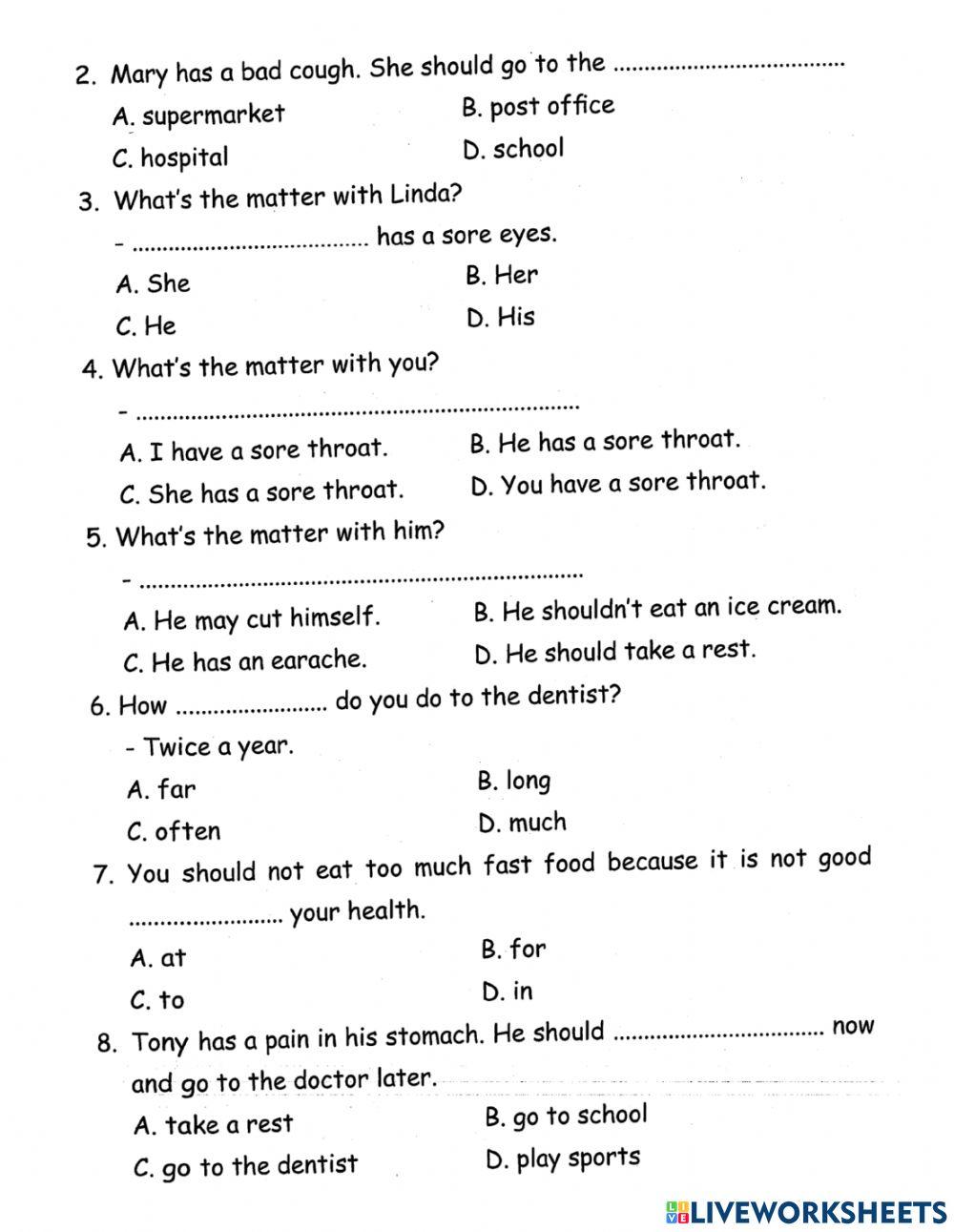 G5-review unit 11 listening test1