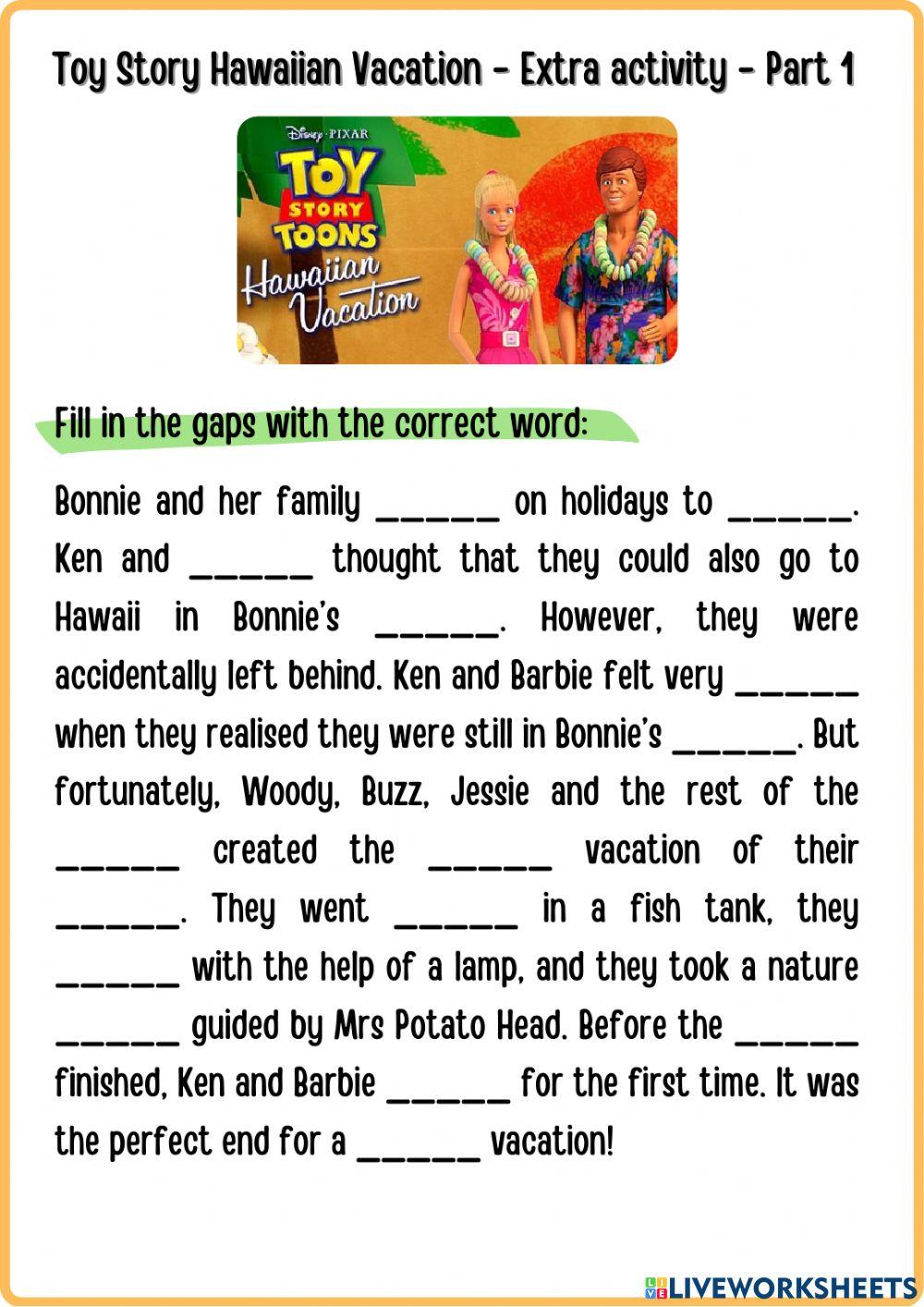 Toy Story Summer Vacation - Part 1