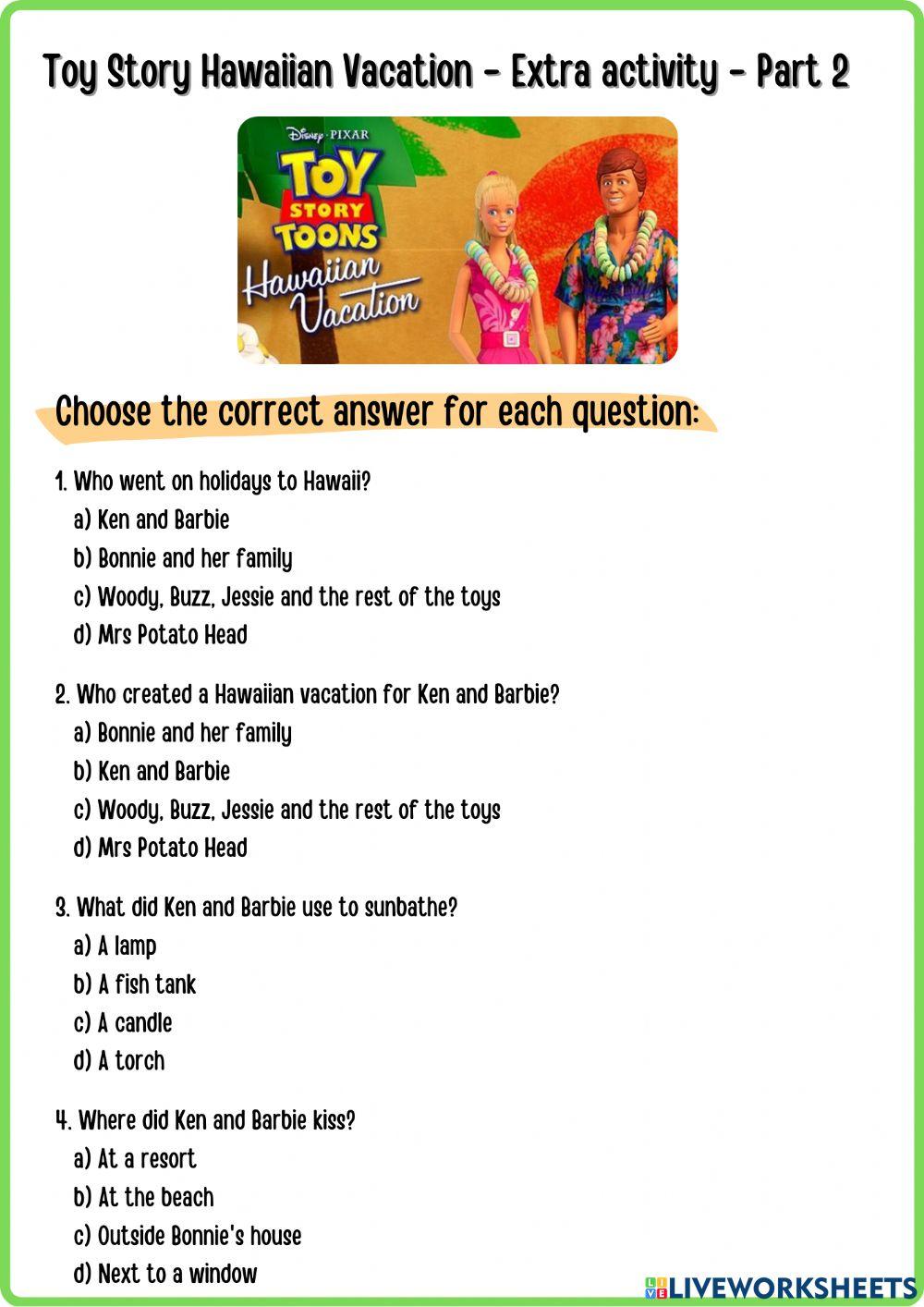 Toy Story Summer Vacation - Part 2