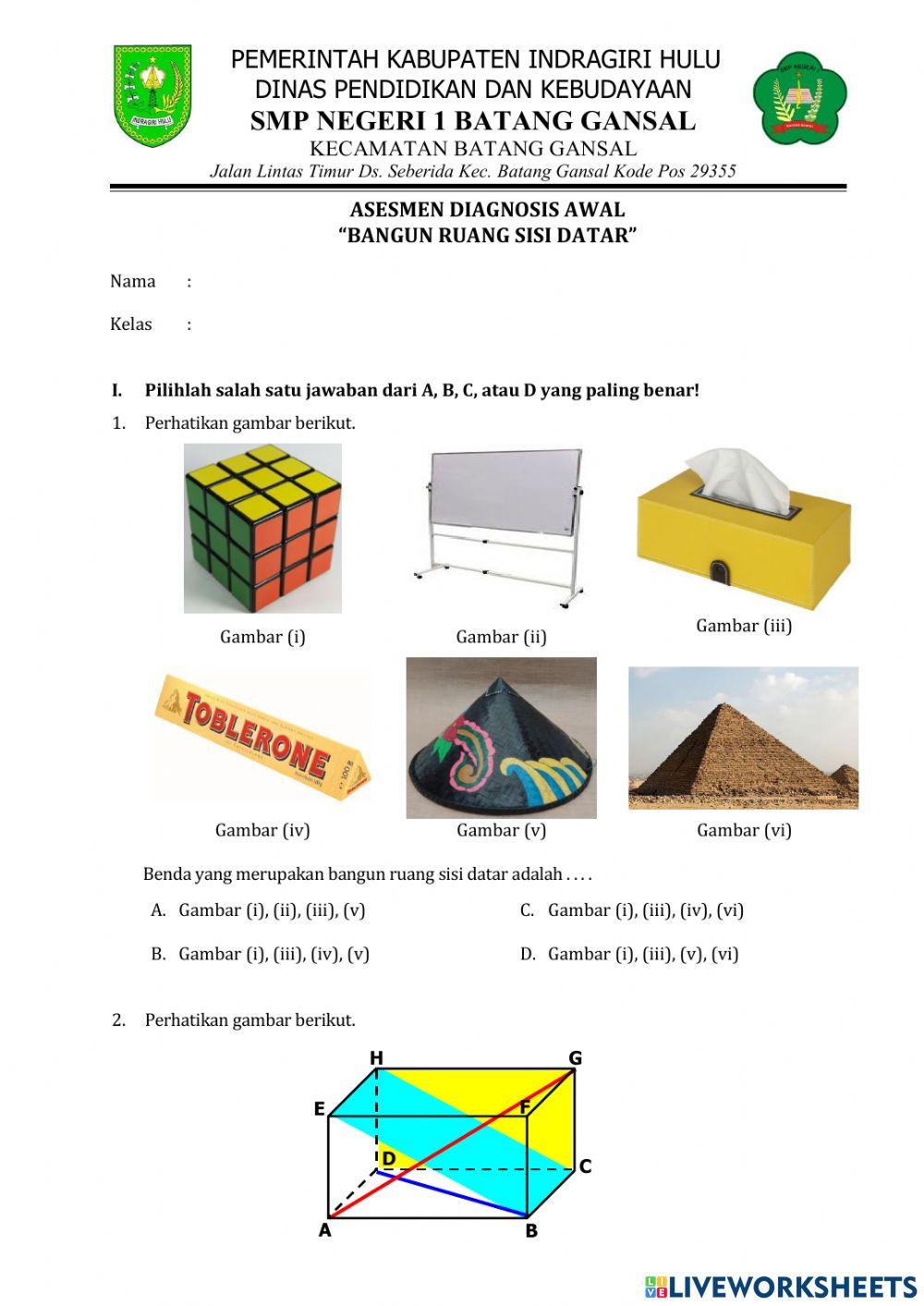 Asesmen Diagnosis Awal-BRSD