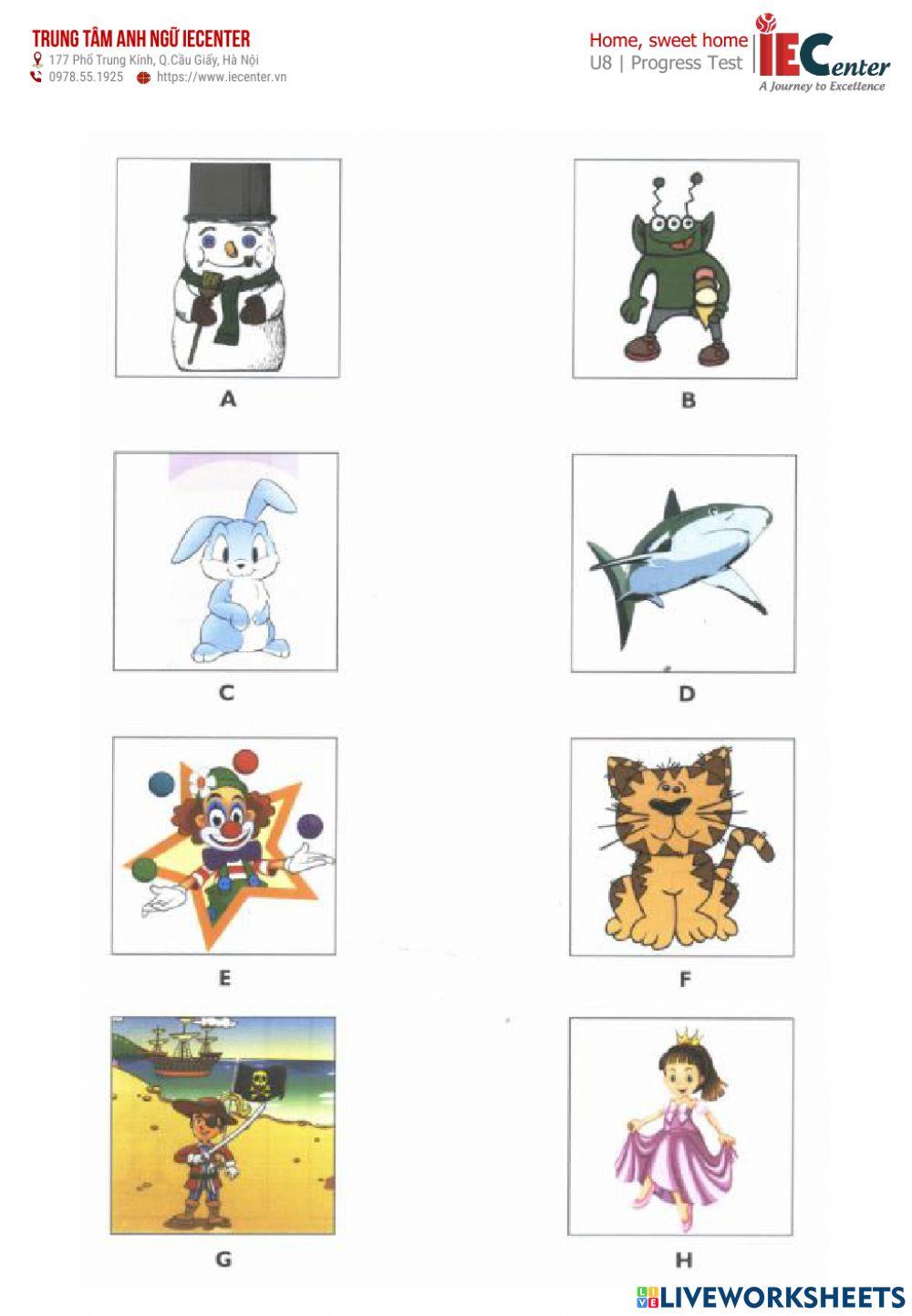 CAM 2 - UNIT 8 - PROGRESS TEST - HW - LISTENING