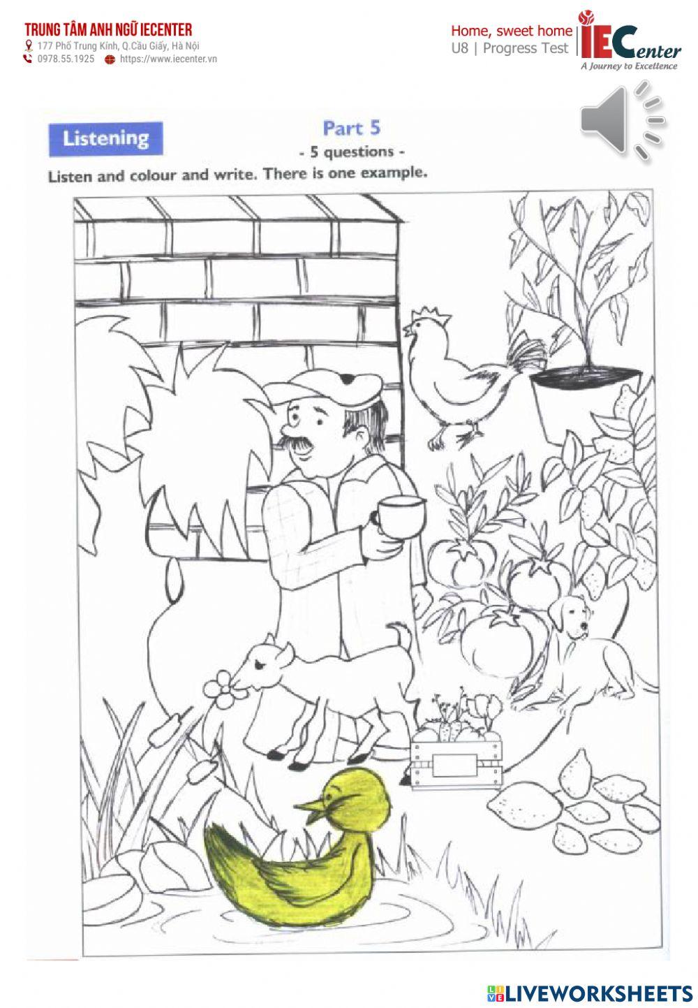 CAM 2 - UNIT 8 - PROGRESS TEST - HW - LISTENING