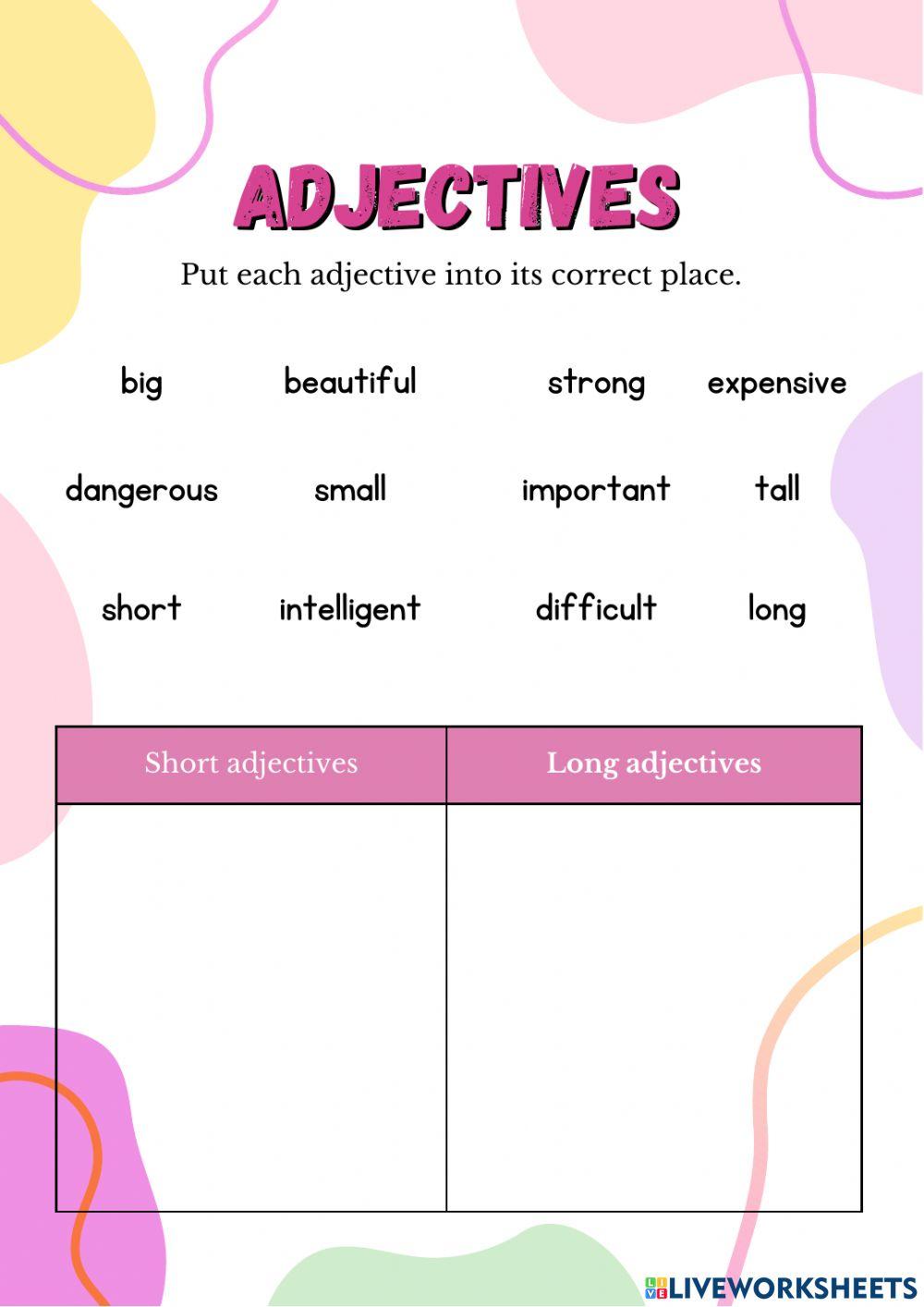 Comparative Adjectives