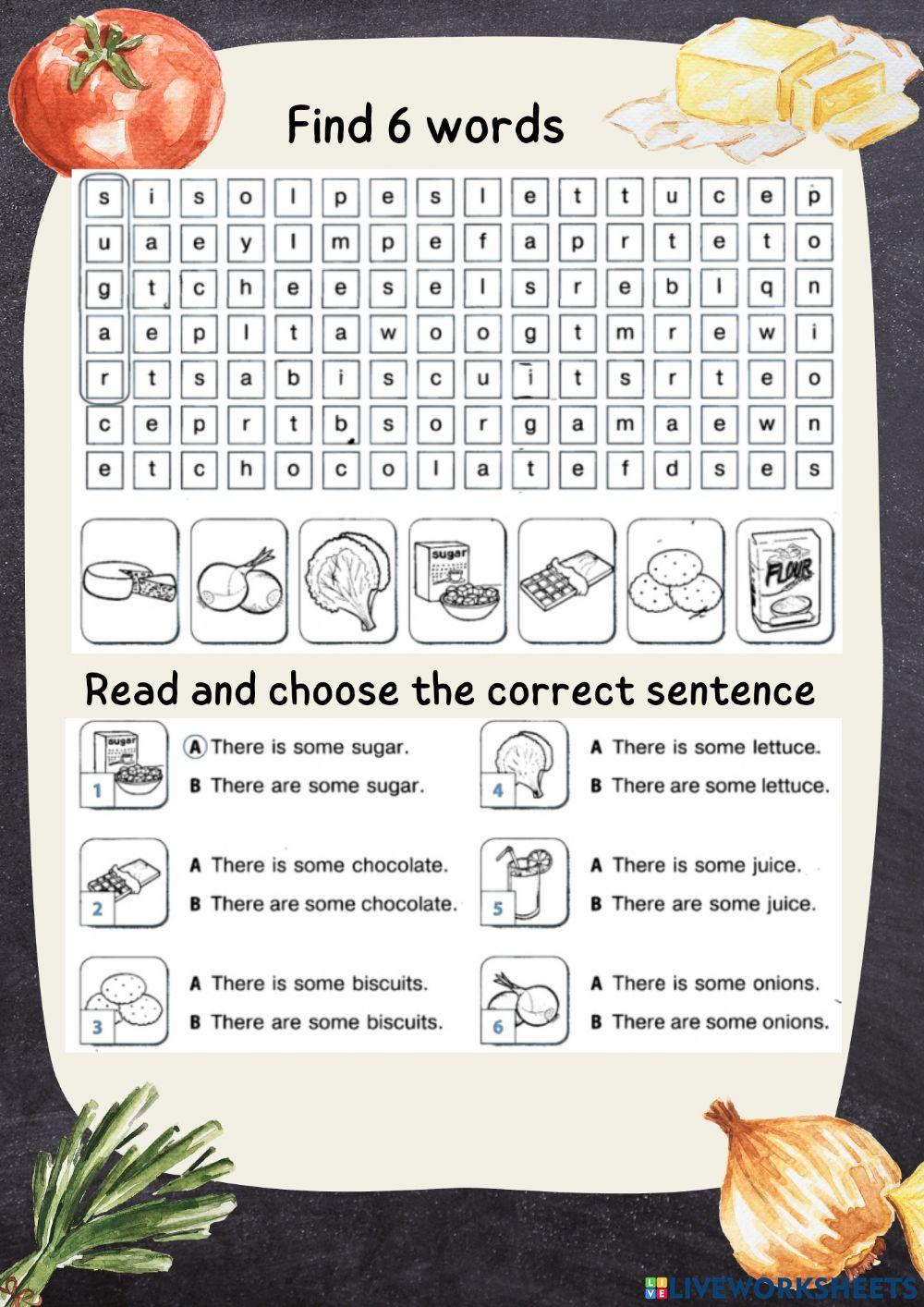 Smart Junior 3 Unit 6 Food