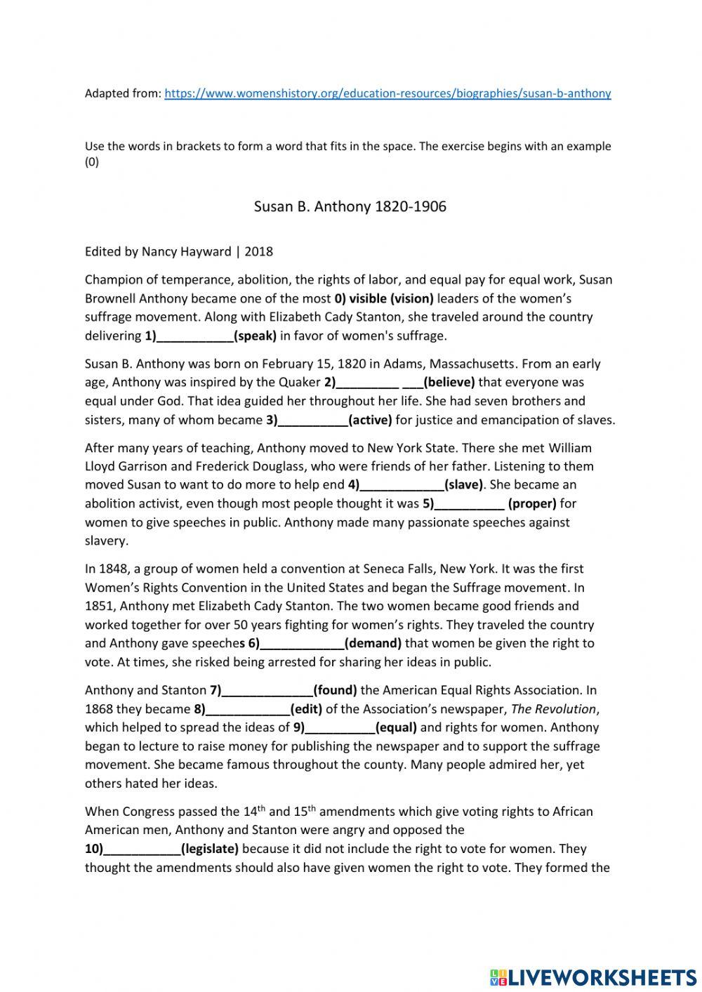susan-b-anthony-worksheet-live-worksheets