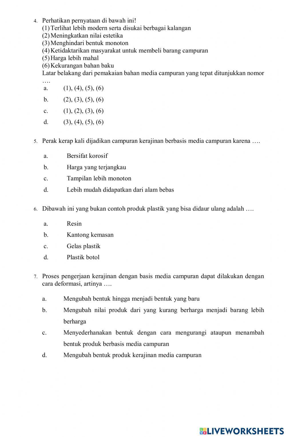 Penilaian harian semmester 2