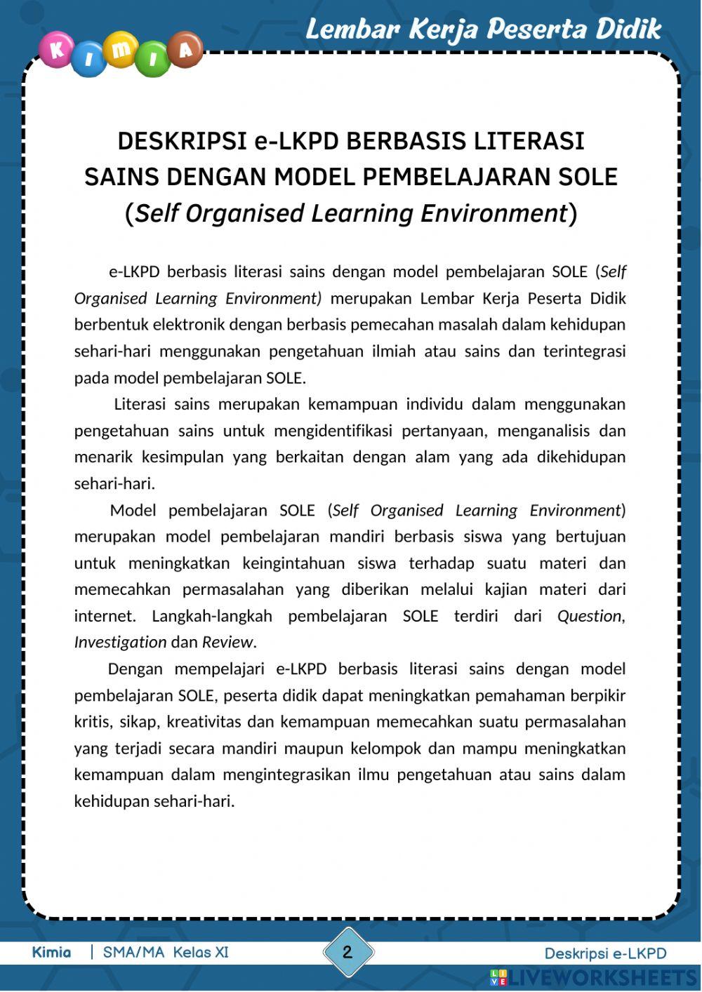 Pedoman LKPD Asam dan Basa