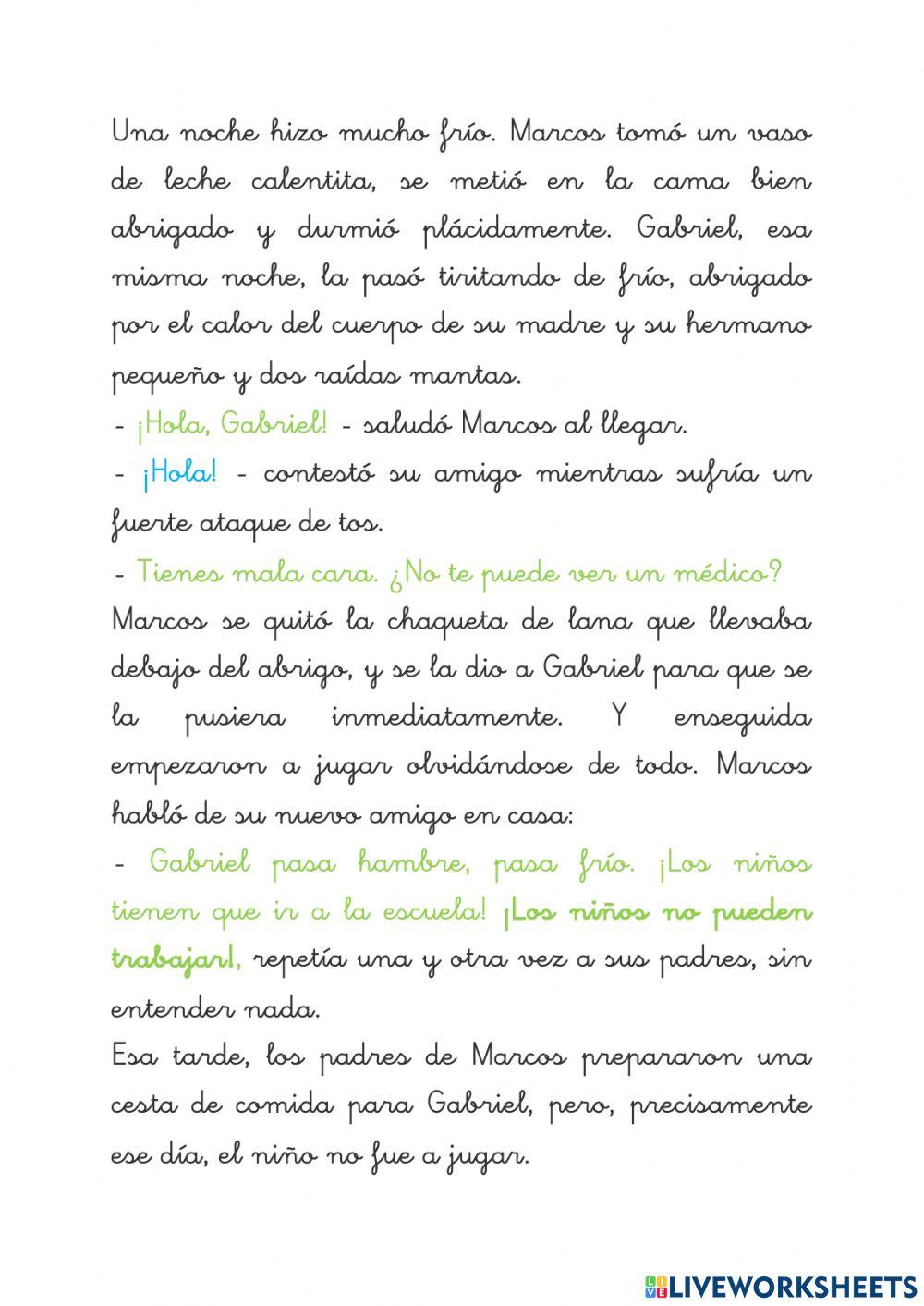 Cuento Derechos de los niños