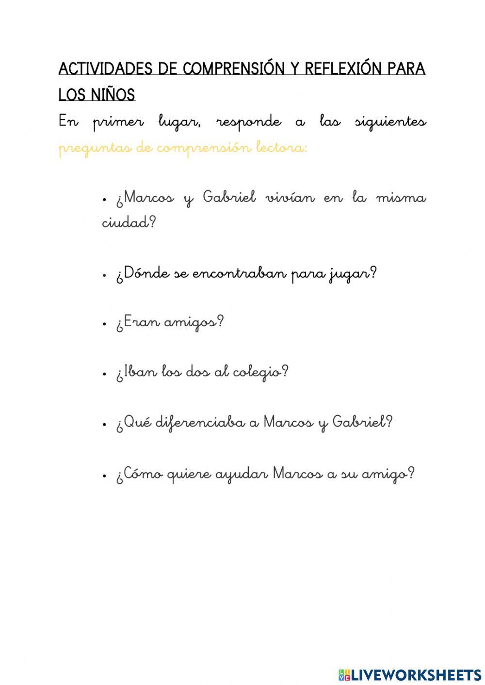 Cuento Derechos de los niños