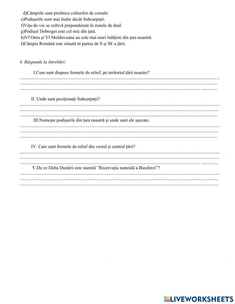 Unitati majore de relief