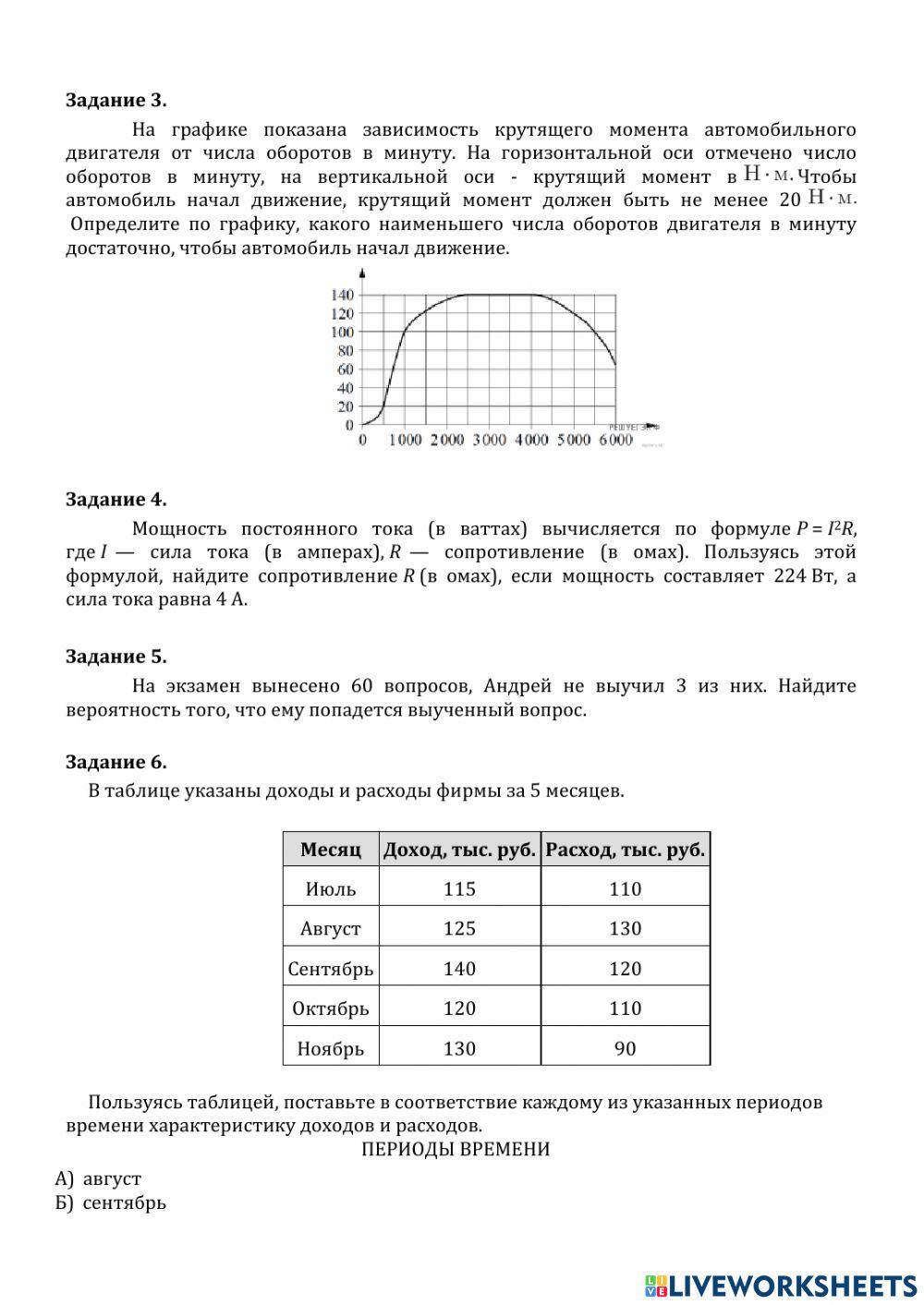 ДЗ № 4: тестирование.