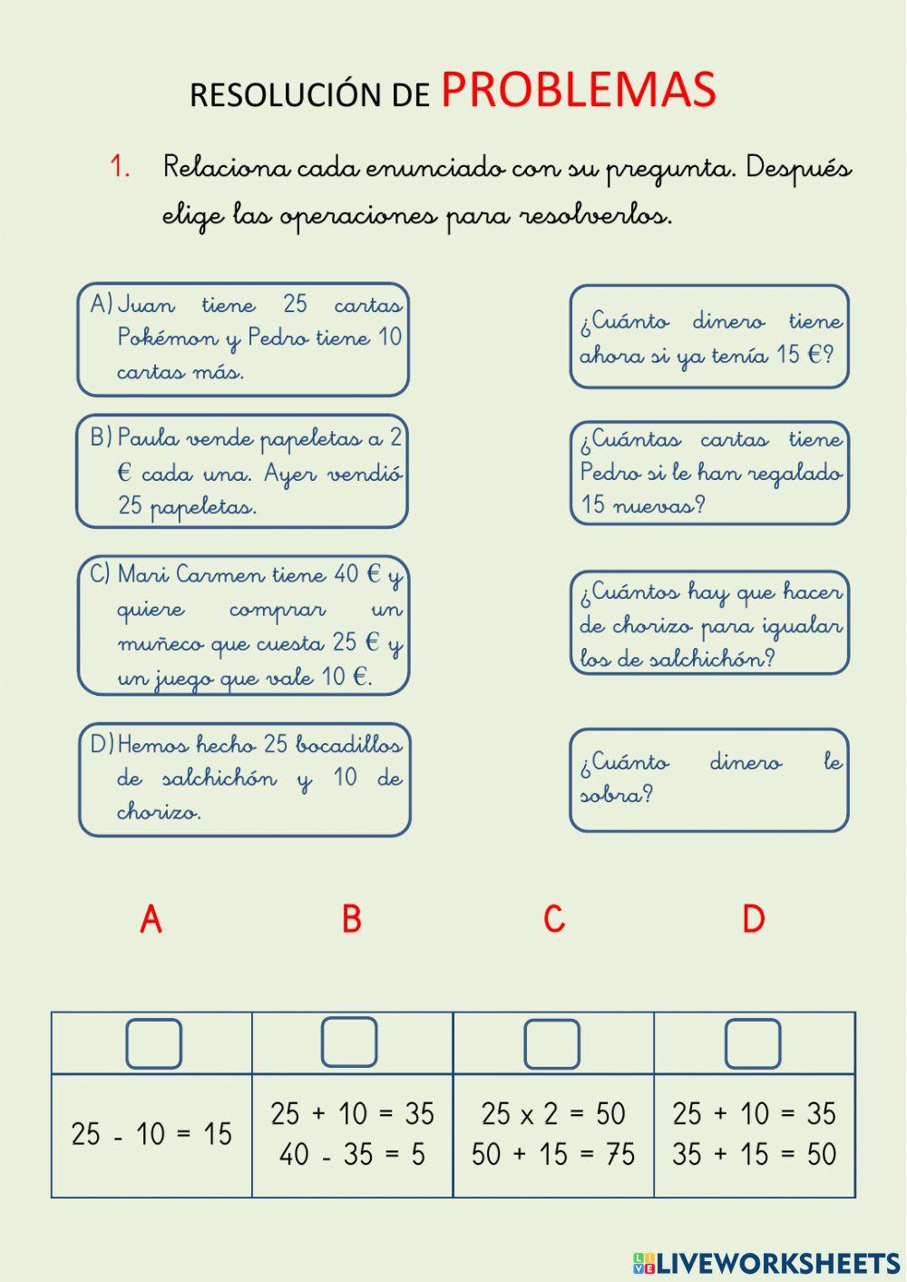 Resolución de Problemas