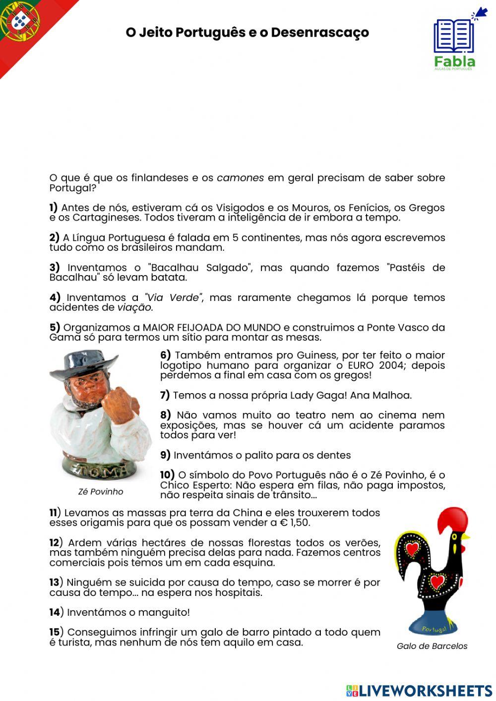 Jeito e Desenrascaço