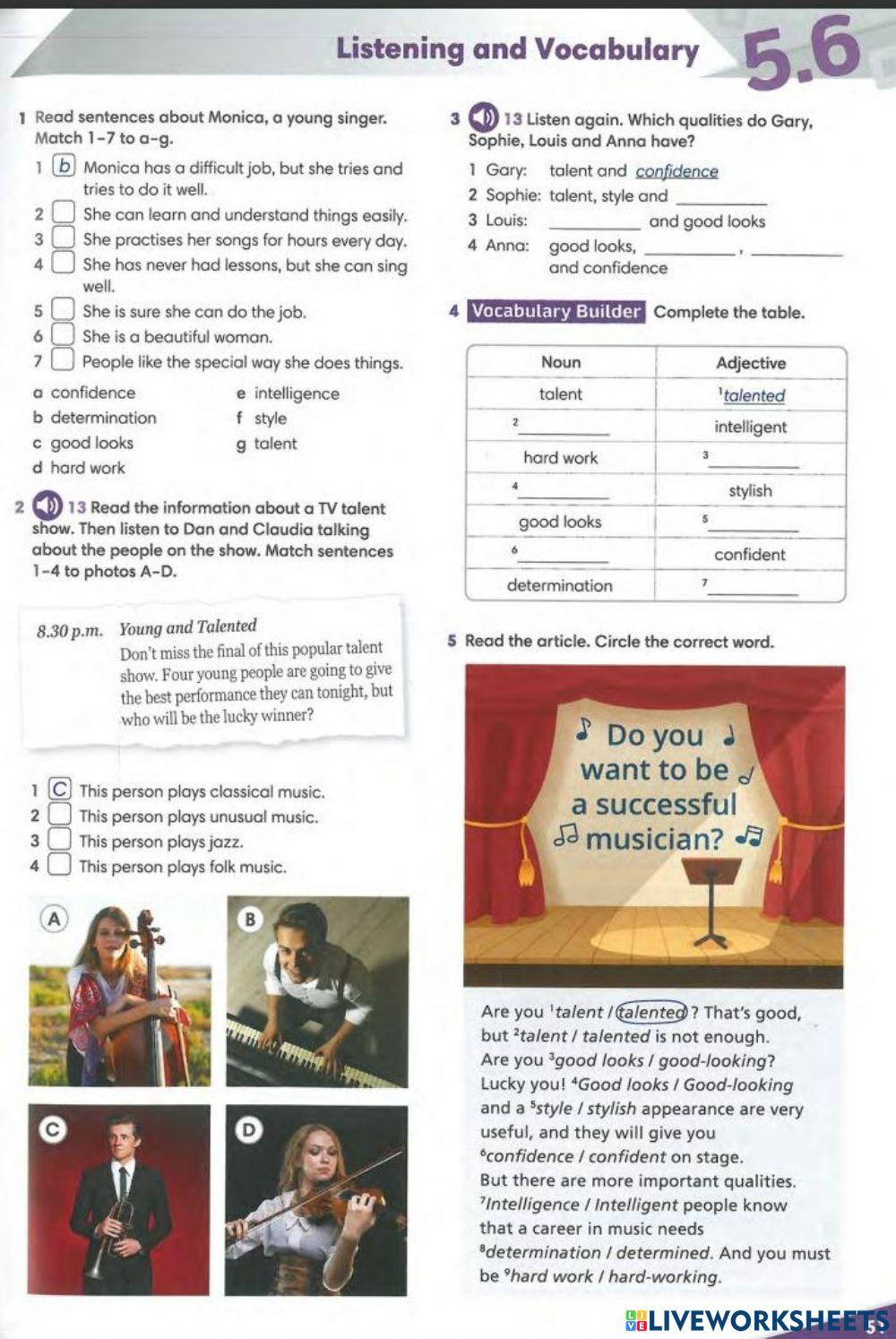 Go Getter 4 unit 5.6