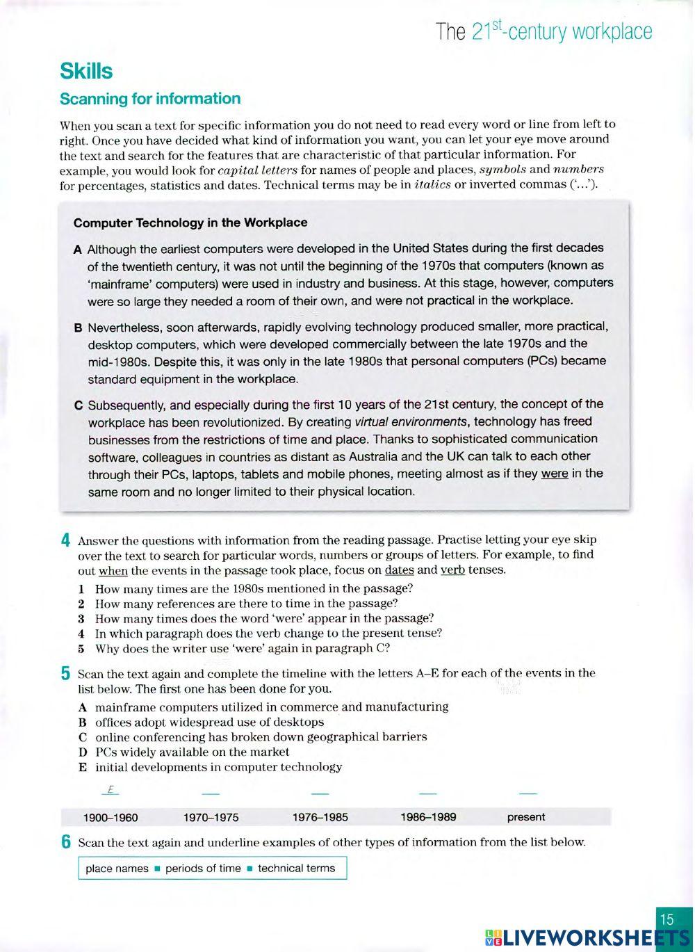 IELTS 6.0 - Unit 1 - Lesson 1 - Reading Practice