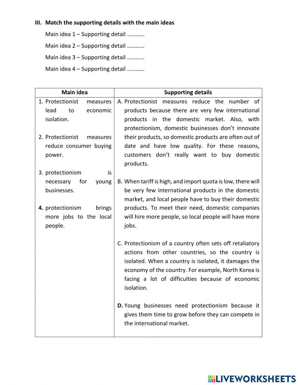 TRS6 - Economics (1) - Writing