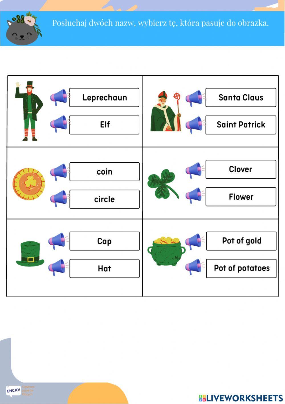 St. patricks day maluchy