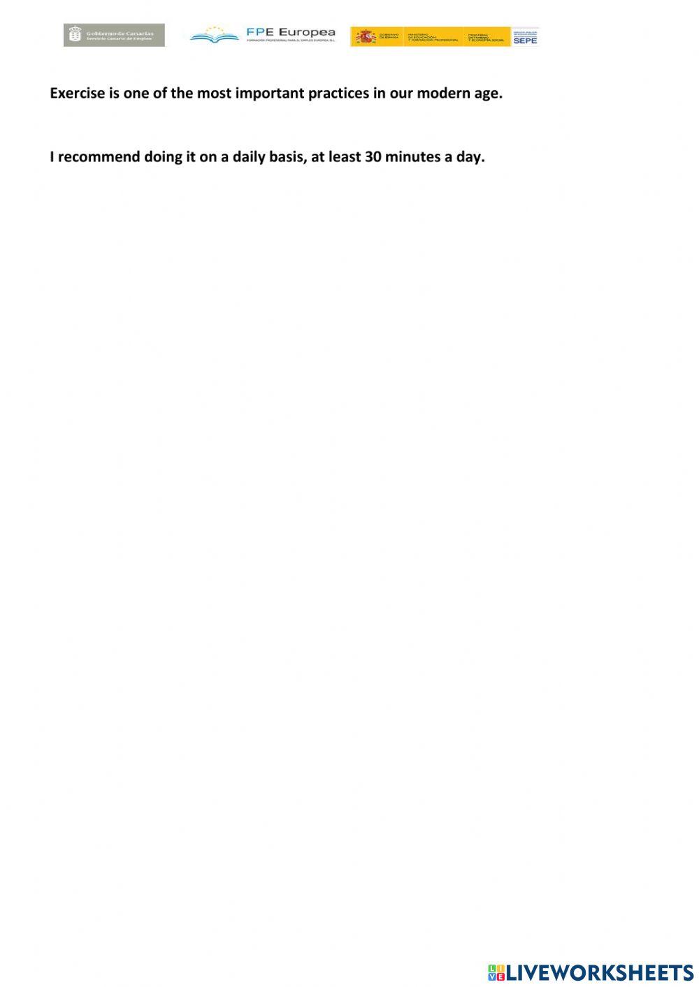 Practica de speaking