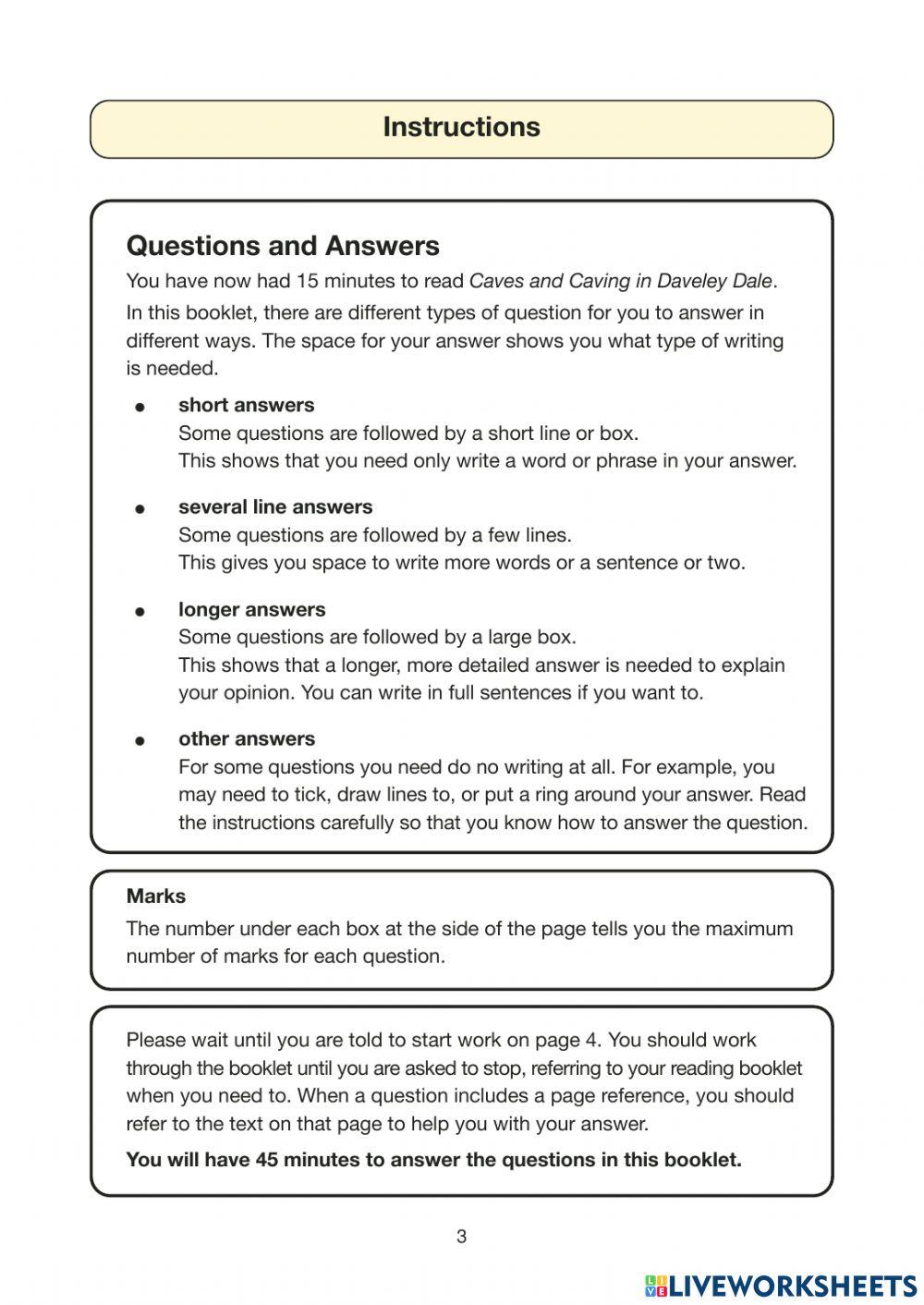 Reading ks2