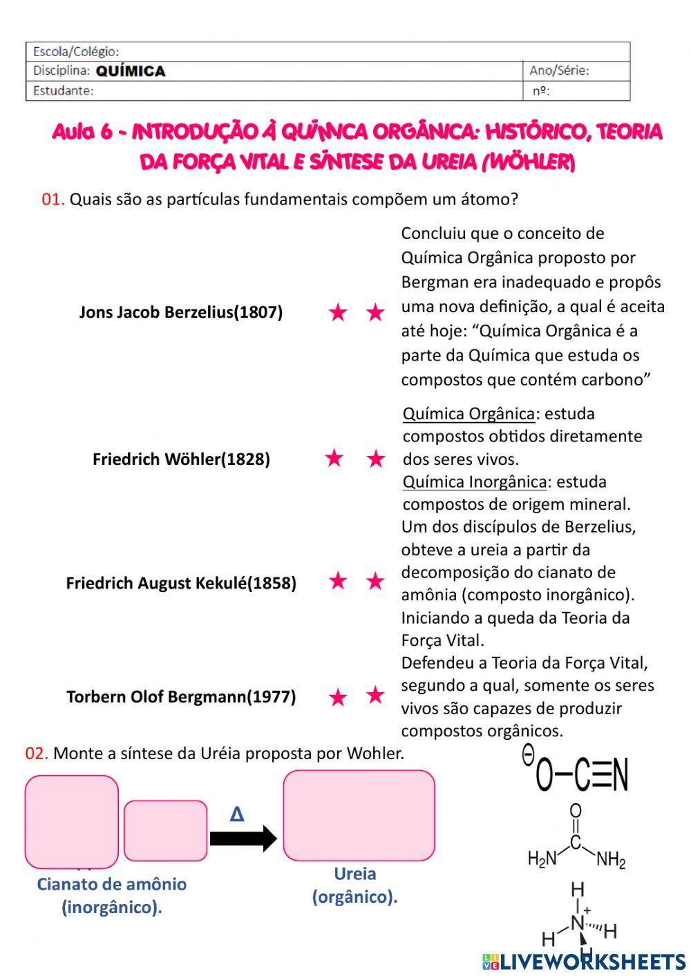 Introdução à química orgânica