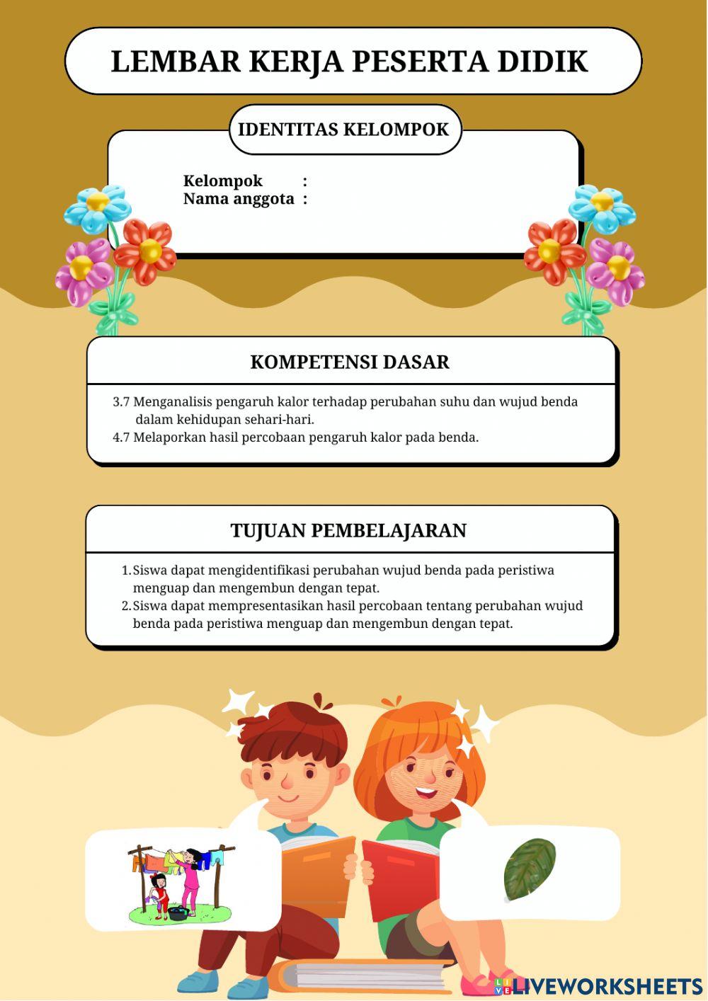 Lkpd ipa menguap dan membeku