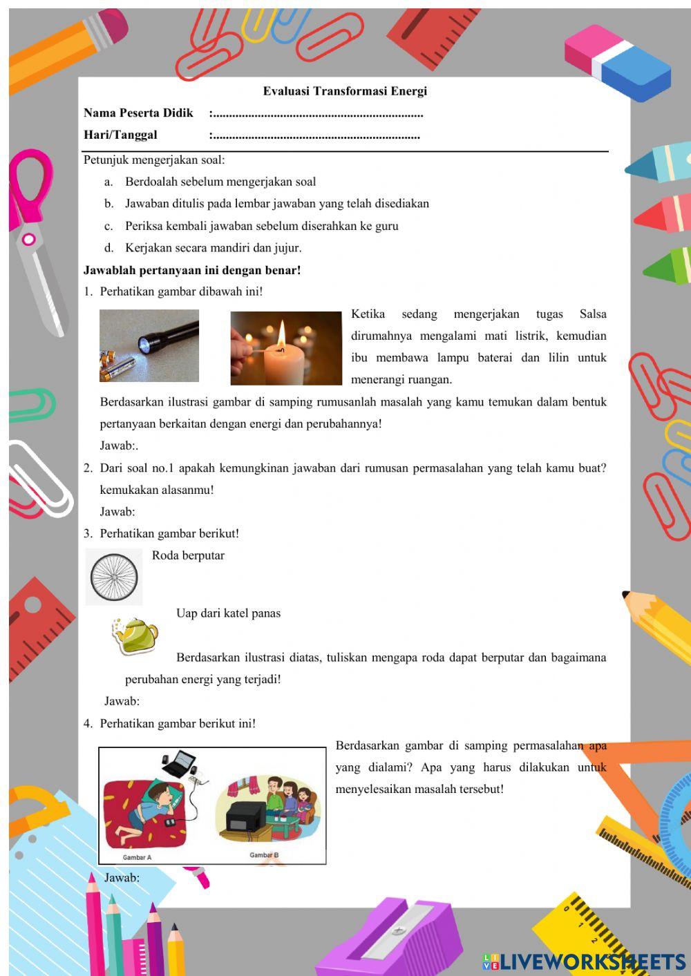 LKPD Transformasi Energi