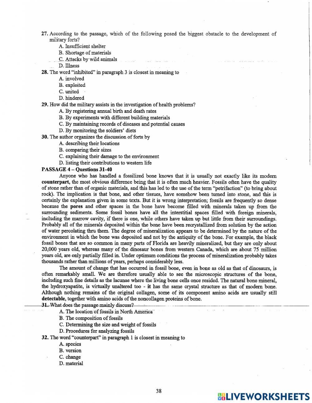 VSTEP READING CODE 3