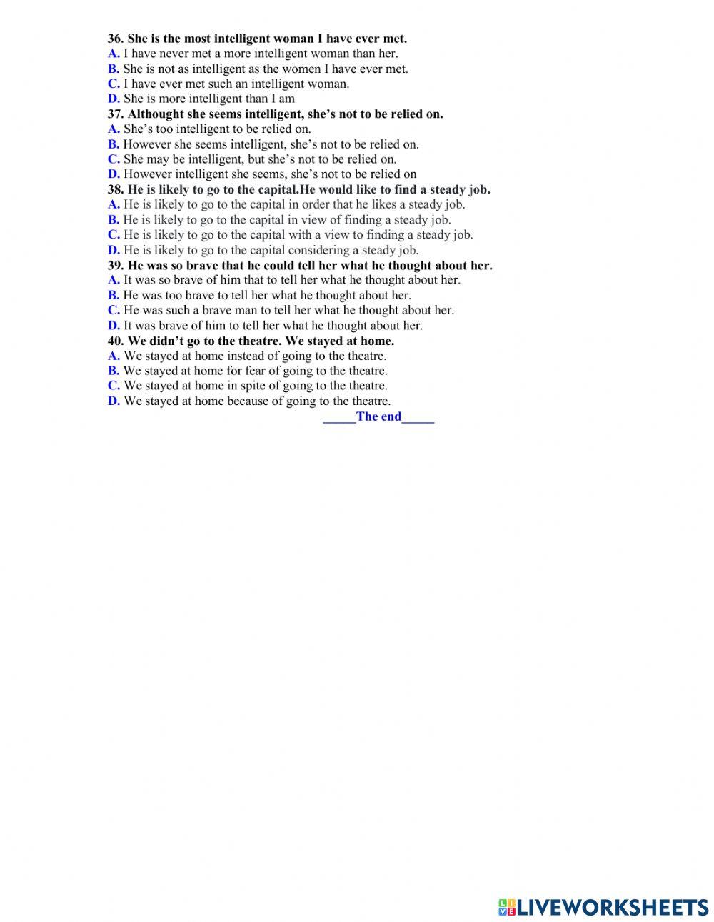 Ôn thi vào 10 - đề 34- 40tn