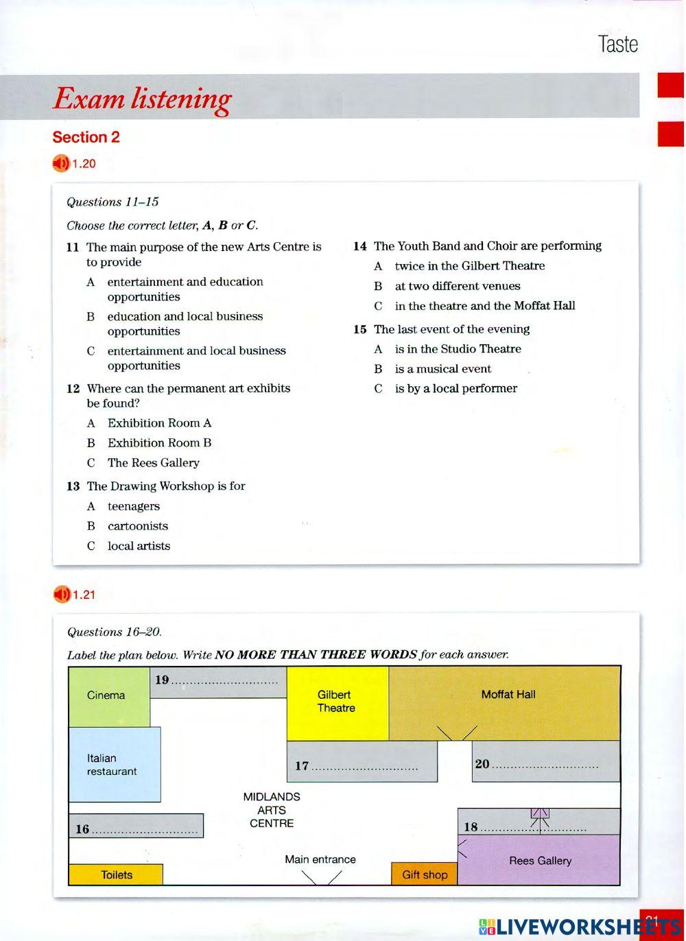 IELTS 6.0 - Unit 1 - Lesson 2 - Listening Practice