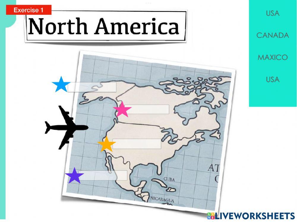 The Seven Continents in the world