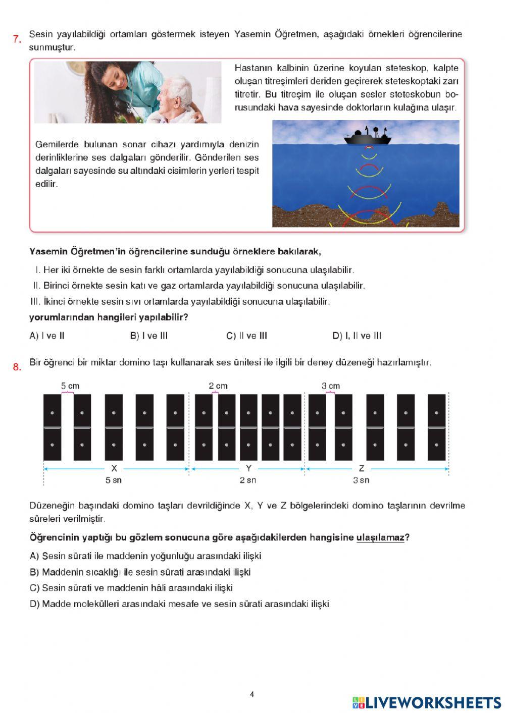 Ses ve özelli̇kleri̇