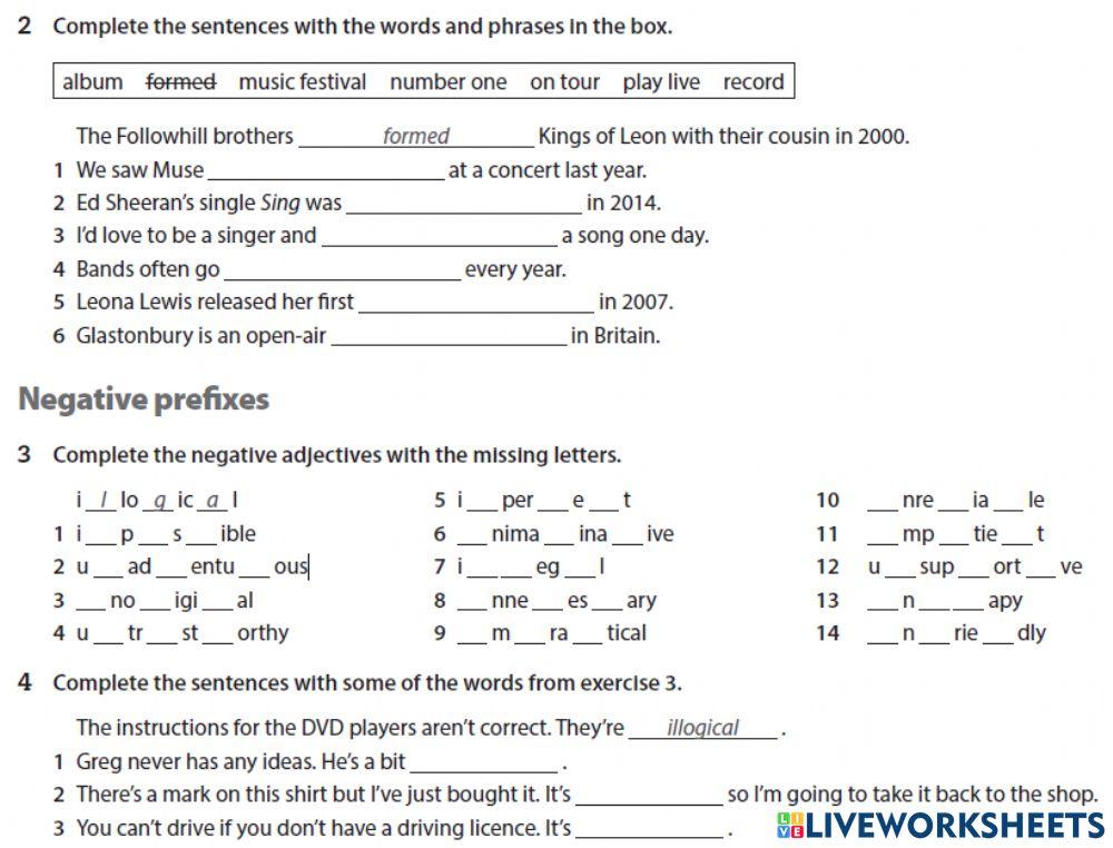 All clear 3 Vocabulary extension