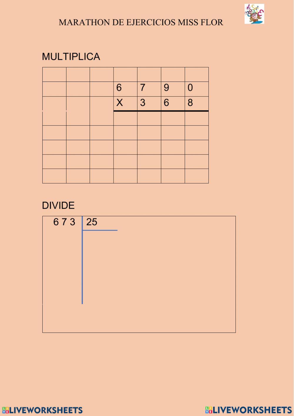 Vacacional de matematica  5to