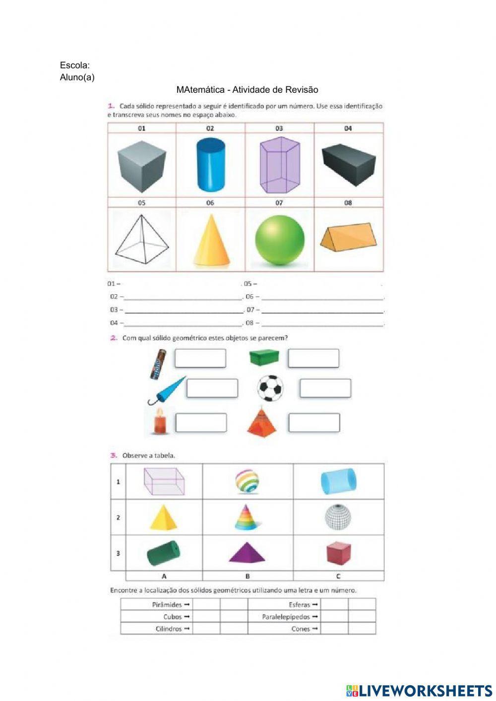 Atividade de Revisão