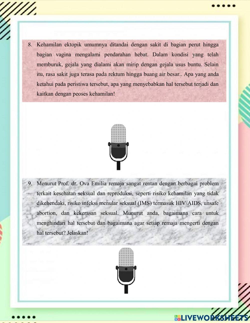 LKPD Sietem Reproduksi Manusia XI