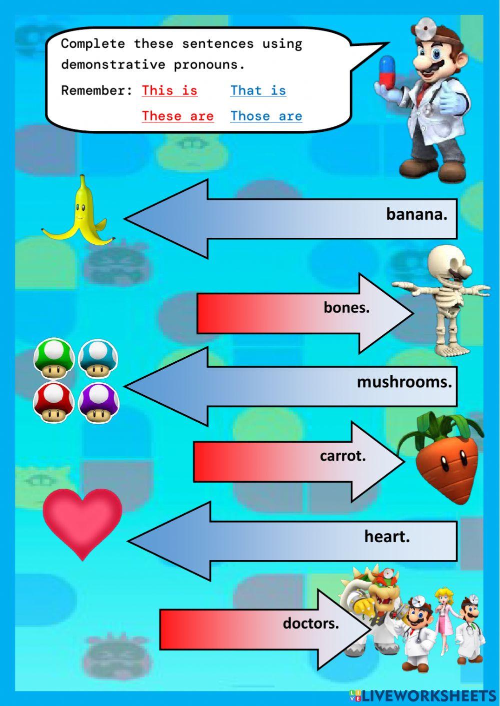 Demonstrative Pronouns