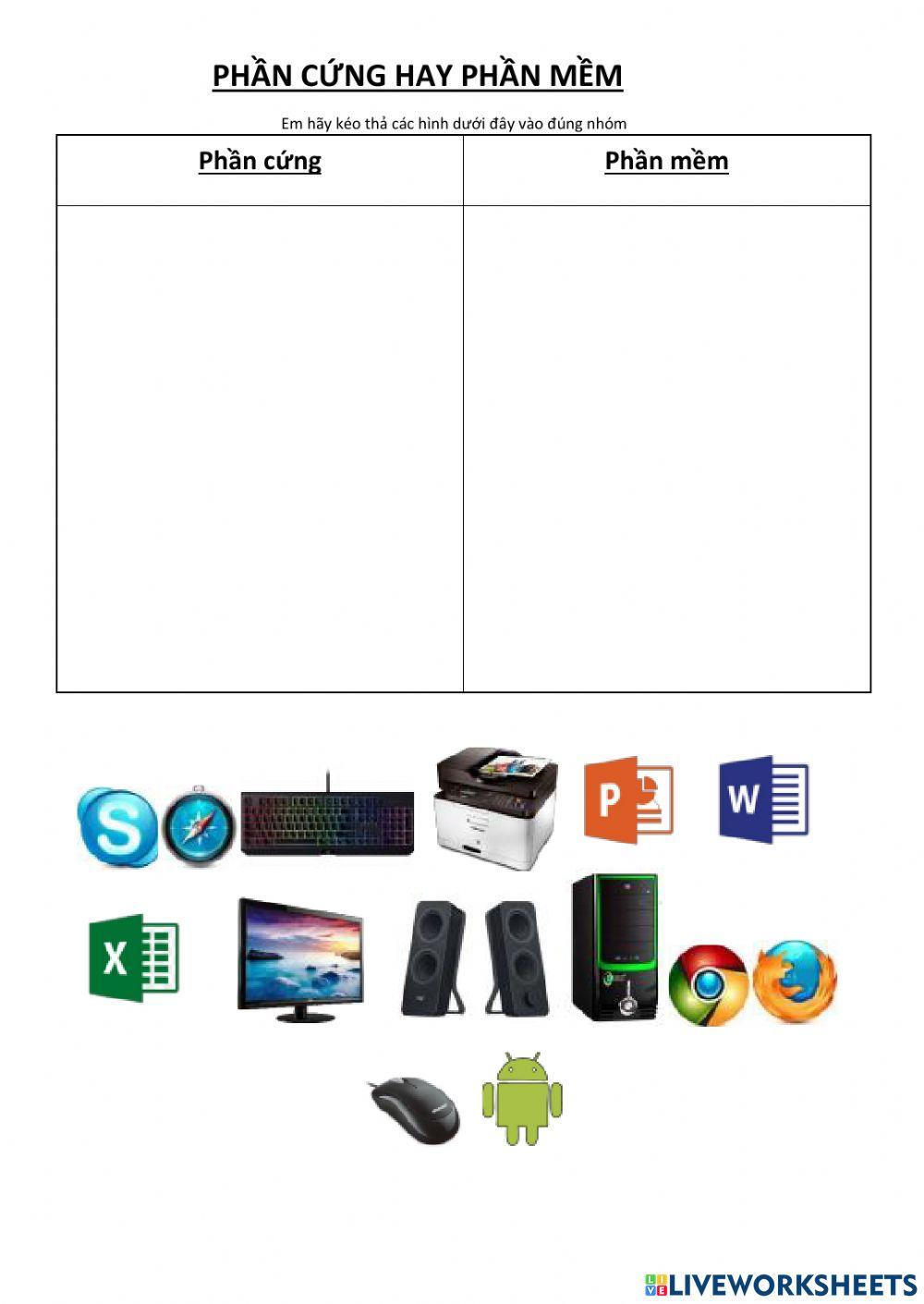 Phần cứng phần mềm