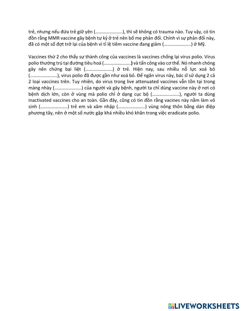 TRS6 - Biology (1) - Vocabulary