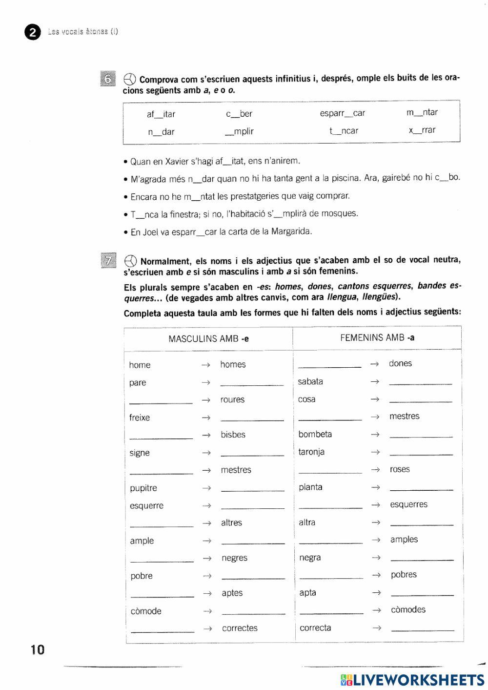 Plural de les àtones