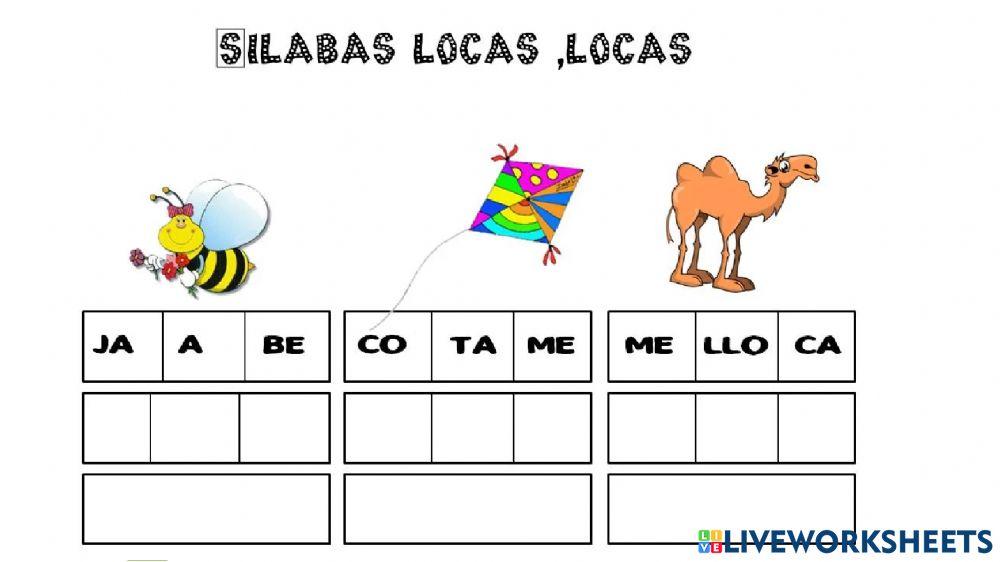Sílabas locas