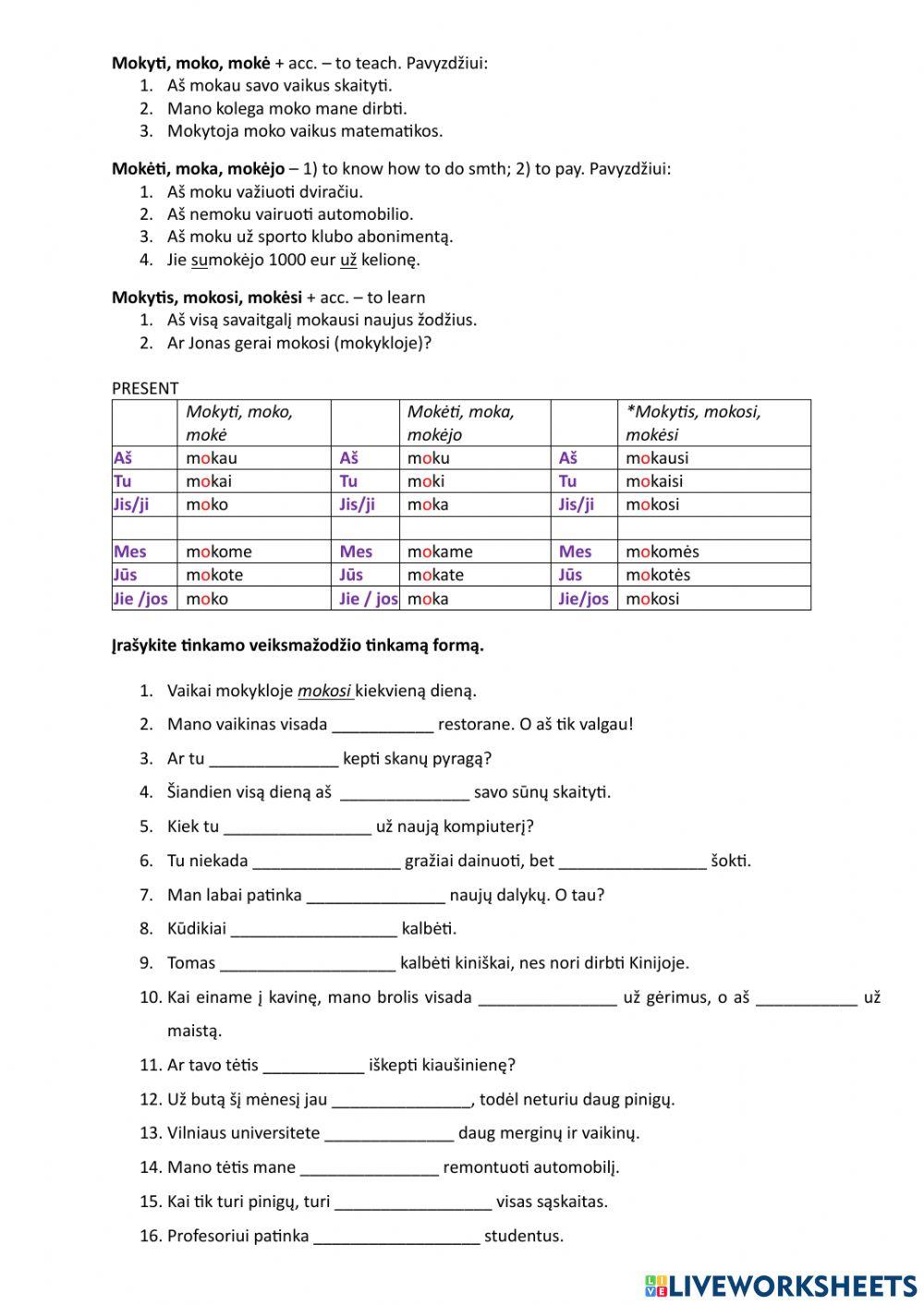 Mokytis-mokyti-mokėti
