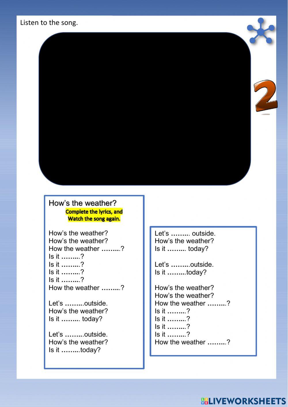 How's the weather -2