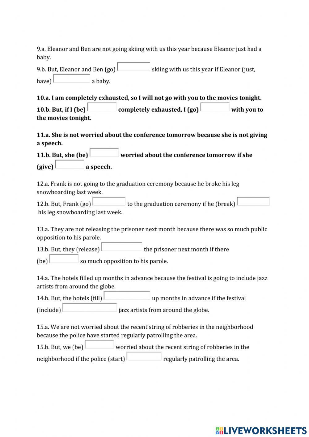 2326957 | Mixed Conditionals | maksGRS | LiveWorksheets